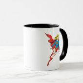 Supergirl on the Move Tasse (VorderseiteRechts)