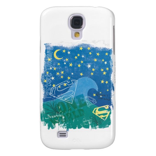 Supergirl One World Case-Mate Samsung Galaxy Hülle (Rückseite)