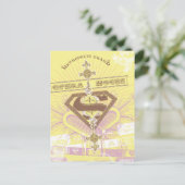Supergirl Opera House Yellow Postkarte (Stehend Vorderseite)