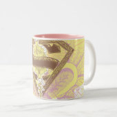 Supergirl Opera House Yellow Zweifarbige Tasse (VorderseiteRechts)
