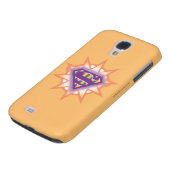 Supergirl Orange Sternexplosion Case-Mate Samsung Galaxy Hülle (unten)