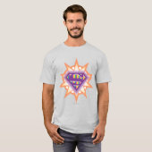 Supergirl Orange Sternexplosion T-Shirt (Vorne ganz)