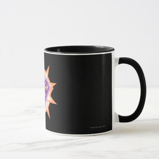 Supergirl Orange Sternexplosion Tasse (Rechts)