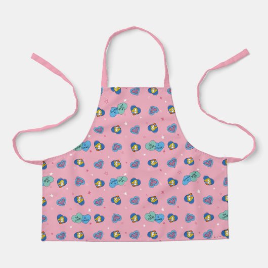 Supergirl Out of This World Retro Graphic Schürze (Vorderseite)