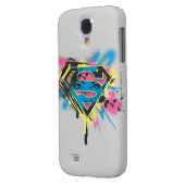 Supergirl Paint and Spills Case-Mate Samsung Galaxy Hülle (Rückseite Links)