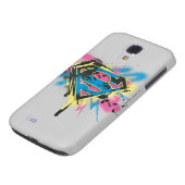 Supergirl Paint and Spills Case-Mate Samsung Galaxy Hülle (unten)