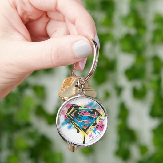 Supergirl Paint and Spills Schlüsselanhänger (Hand)