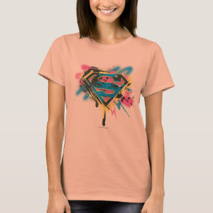 Supergirl Paint and Spills T-Shirt
