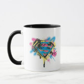 Supergirl Paint and Spills Tasse (Links)