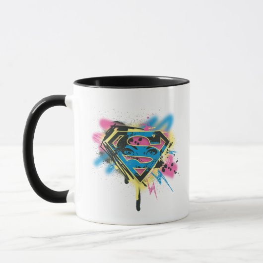 Supergirl Paint and Spills Tasse (Links)