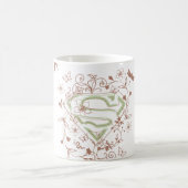 Supergirl Paint Spritzer Graphic Kaffeetasse (Mittel)