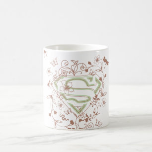 Supergirl Paint Spritzer Graphic Kaffeetasse