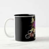 Supergirl Palm Trees Zweifarbige Tasse (Links)