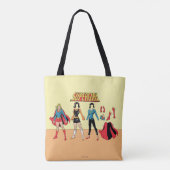 Supergirl Paper Doll Graphic Tasche (Rückseite)