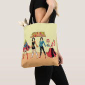 Supergirl Paper Doll Graphic Tasche (Von Nahem)