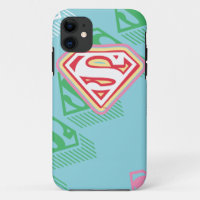 Supergirl Pastel Repeat Pattern