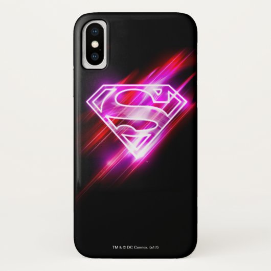 Supergirl Pink Case-Mate iPhone Hülle (Rückseite)