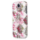 Supergirl Pink Ink Pattern Case-Mate Samsung Galaxy Hülle (Rückseite Links)