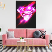 Supergirl Pink Leinwanddruck (Insitu (Wohnzimmer))