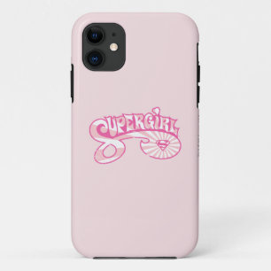 Supergirl Pink Logo Star Burg Case-Mate iPhone Hülle