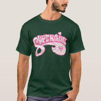 Supergirl Pink Logo Star Burg