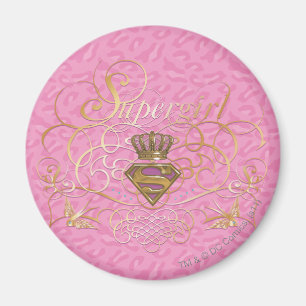 Supergirl Pink Magnet
