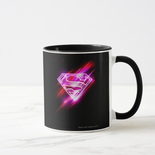 Supergirl Pink Tasse (Rechts)
