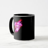 Supergirl Pink Tasse (Vorderseite Links)
