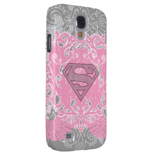 Supergirl Pink Winged Design Case-Mate Samsung Galaxy Hülle (Rückseite/rechts)