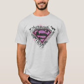 Supergirl Pins Logo T-Shirt (Vorderseite)