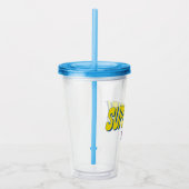 Supergirl Pop-Logo Acryltrinkbecher (Rechts)