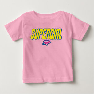 Supergirl Pop-Logo Baby T-shirt