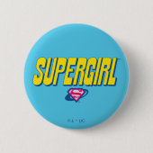 Supergirl Pop Logo Button (Vorderseite)