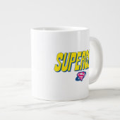 Supergirl Pop-Logo Jumbo-Tasse (Vorderseite Rechts)