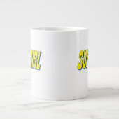 Supergirl Pop-Logo Jumbo-Tasse (Vorderseite)