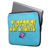 Supergirl Pop Logo Laptopschutzhülle (Vorderseite Links)