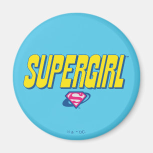 Supergirl Pop-Logo Magnet