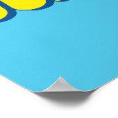 Supergirl Pop Logo Poster (Ecke)