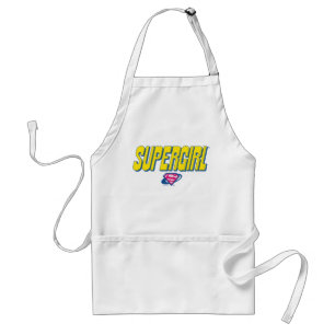 Supergirl Pop-Logo Schürze