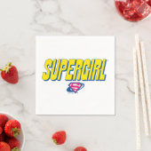 Supergirl Pop Logo Serviette (Beispiel)