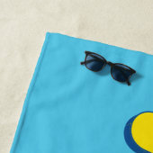 Supergirl Pop-Logo Strandtuch (Beispiel)