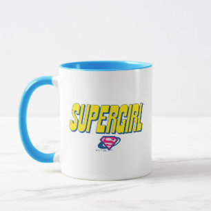 Supergirl Pop-Logo Tasse