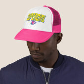 Supergirl Pop Logo Truckerkappe (Beispiel)