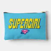 Supergirl Pop-Logo Zubehörtasche (Rückseite)