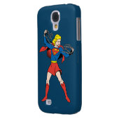 Supergirl-Pose 10 Case-Mate Samsung Galaxy Hülle (Rückseite Links)