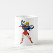 Supergirl-Pose 10 Kaffeetasse (Mittel)