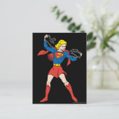 Supergirl-Pose 10 Postkarte (Stehend Vorderseite)