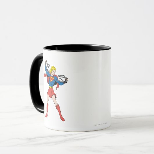 Supergirl-Pose 10 Tasse (Vorderseite Links)
