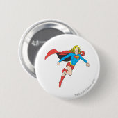 Supergirl Pose 1 Button (Vorne & Hinten)