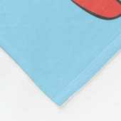 Supergirl Pose 1 Fleecedecke (Ecke)